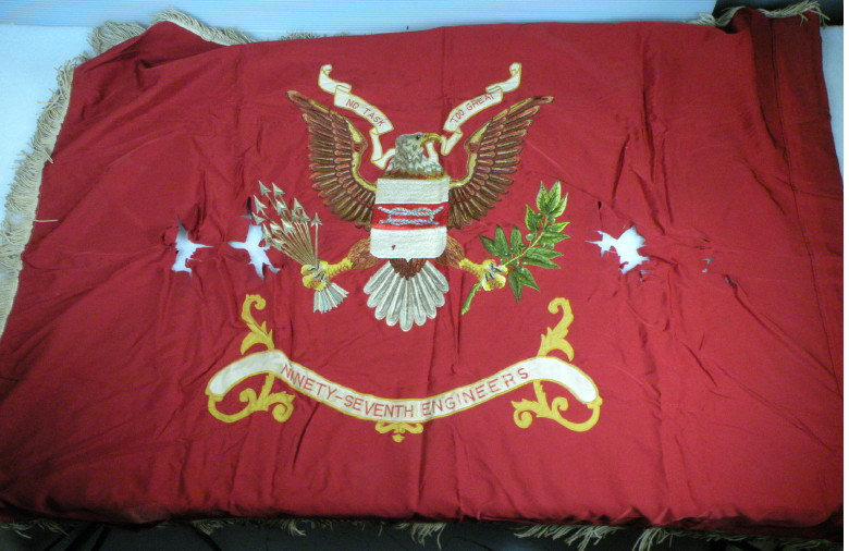 former 97thEBC colors now destroyed former 97thEBC colors now destroyed