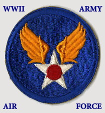 World War II Army Air Force patch World War II Army Air Force patch