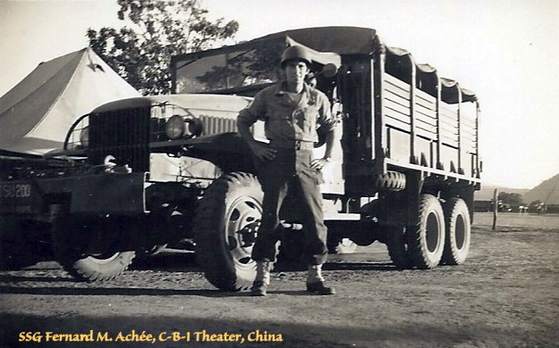 China-Burma-India Theater service, S/Sgt China-Burma-India Theater service, S/Sgt
