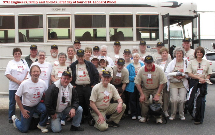 97th Engineers, family and friends, May 20, 2011