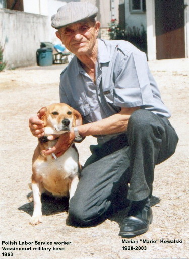 Grave of Mario Kowalski, 1928-2003, Revigny, France