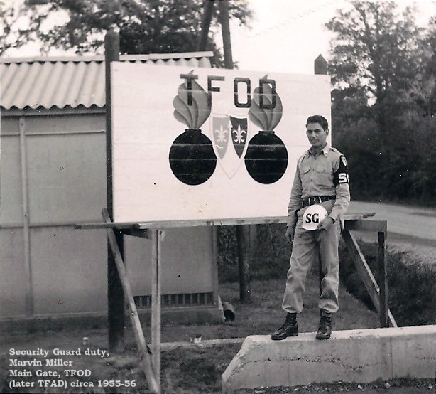 PFC Melvin Miller, Security Guard, TFOD