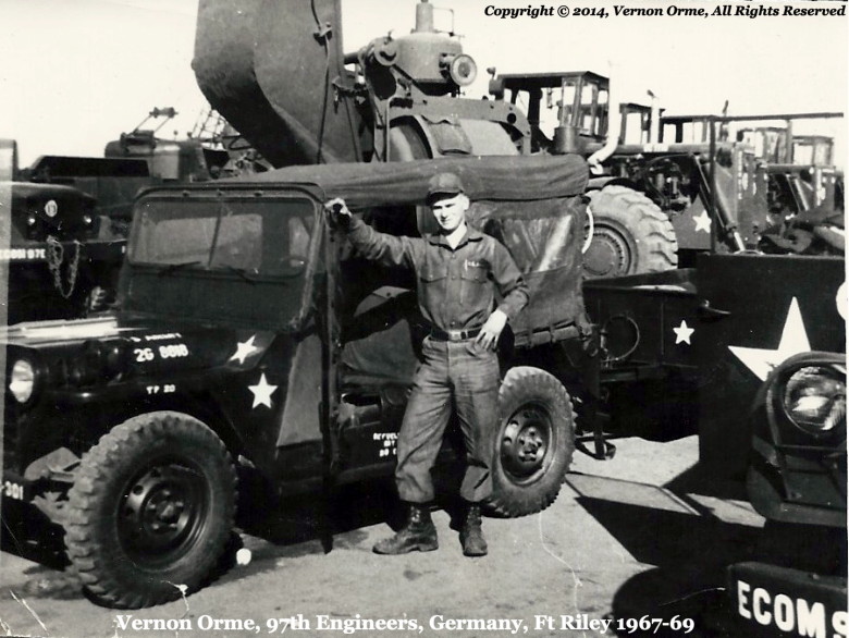 97th EBC photo from Vernon Orme, Germany and Fort Riley, 1967-1969 97th EBC photo from Vernon Orme, Germany and Fort Riley, 1967-1969