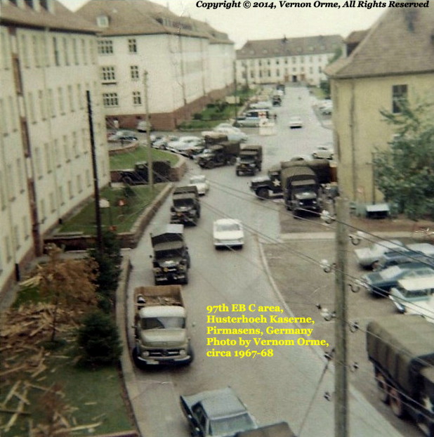 97th EBC photo from Vernon Orme, Germany and Fort Riley, 1967-1969 97th EBC photo from Vernon Orme, Germany and Fort Riley, 1967-1969
