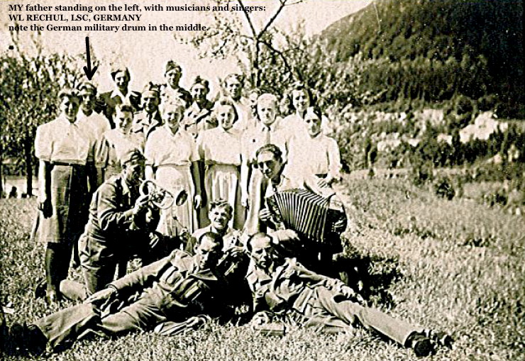 W. Rechul photograph, 1945-1947