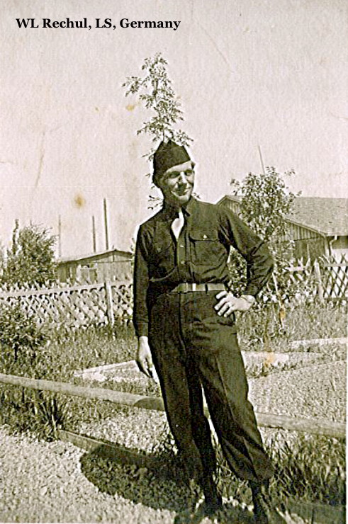 W. Rechul photograph, 1945-1947