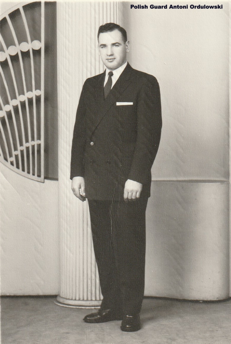 Polish Guard Antoni Ordulowski, Detroit