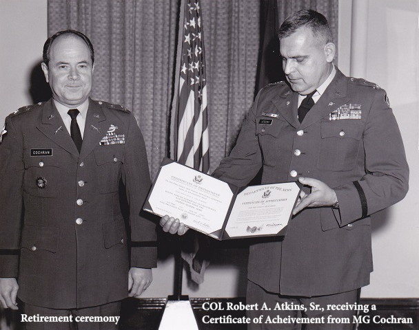 Colonel Atkins photo courtesty of his daughter