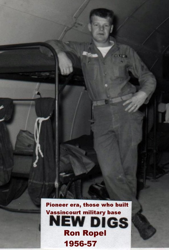 early historical photo, Vassincourt American army camp