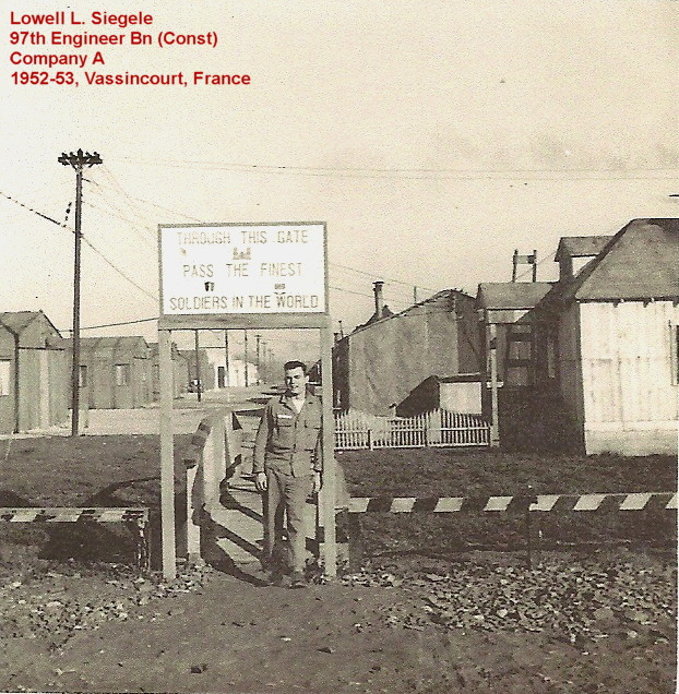 Photo of Siegele, photo courtesy Lowell L. Siegele, Co. A
