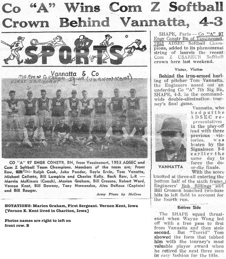 Photo of Siegele, photo courtesy Lowell L. Siegele, Co. A